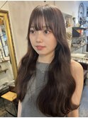 ラベンダーブラウン　髪質改善　stylist/miaki