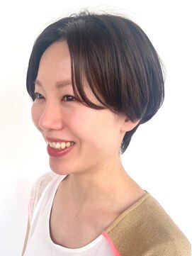 ユウヘアー 師勝店(U Hair) 【UHair】大人小顔ショート/20代/30代/40代/50代/透明感