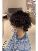 波巻きツイストスパイラルパーマ