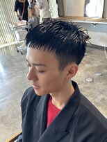 ザ オーダー(THE ORDER)&nbsp;クロップフェードスパイキーショートツイストスパイラルパーマ