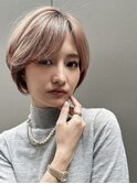 20代30代40代 ピンクアッシュ/くすみピンク/ニュアンスカラー