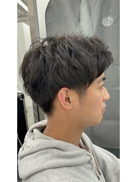 ジエクト アイロ 江坂駅前店(The Ect ilo) メンズショート　ニュアンスパーマ