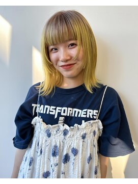 テルヴェ(Terve) 【Terve.】ミルクティーベージュ×イエロー