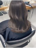 グレージュ×ブリーチなしグラデーション×20代30代40代