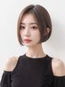 人気No,1/カット＋カラー＋オーガニックノートトリートメント＋スパ　15900