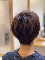 ヘアコレクション アンジュ(Hair collection Unge)&nbsp;ショートボブスタイル&ハイライト