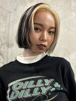 カミトハナ&nbsp;ヘイリーボブ　ハイライト