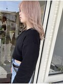 シアーピンクグレージュカラー