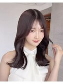 抜け感あるナチュラルヘア【和歌山】エフォートレス
