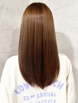 アフィナー(Afinar)&nbsp;【横浜/横浜駅】ナチュラルブラウン×艶ストレート