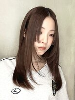 ロンドリメゾン 原宿(Lond re Maison.)&nbsp;暗めカラー/レイヤーカット/マロンベージュ/くすみベージュ/原宿