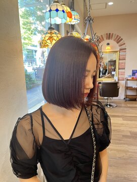 フェイバー 警固店(FAVOR) おさまりツヤボブ パーソナルカラー診断