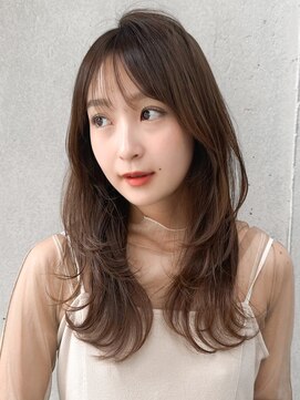 アグノス 青山(Agnos) 結べるボブワンカール前髪フェイスフレーミング薄めバング