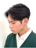 35日後でもキレイに決まる。フェザーパーマを就活仕様カット