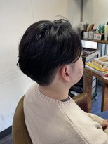 カミケン 方木田店(kamiken.)&nbsp;清潔感◎メンズテーパーフェードスタイル【佐藤弘典】