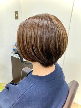 ノヤマ(NOYAMA)の写真/《伸びても美シルエット》大人女性の為の“上品ショート” #ボブ #ショートボブ［舞松原/千早/香椎］