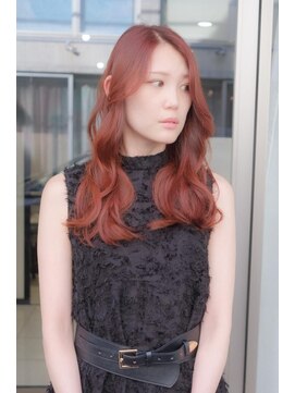 ソレイユ(Soleil) ボルドーカラー/暖色カラー/ダブルカラー/表参道【松本匡介】