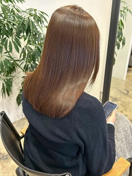 ハレ(hale) ブラウンベージュ 透明感カラー 髪質改善ストレート 縮毛矯正