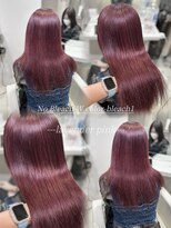 ユーフォリア 新宿店(Euphoria)&nbsp;ブリーチなしダブルカラー/ラベンダーピンク/グロスカラー