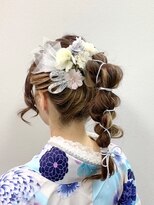 バサラ 横浜駅前店(VASARA) 横浜/袴ヘア/ポニーテールアレンジ/卒業式ヘア