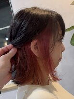 ルーチェ(Lu-che)&nbsp;インナーカラーチェリーレッド
