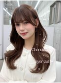 ☆ショコラベージュ 顔周りカット☆