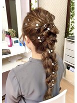 ジェミータ 横浜&nbsp;編み下ろし【横浜/ヘアセット/結婚式】