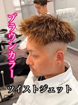 ルースト 南堀江店(ROOST)&nbsp;MEN’S HAIR/サーフカール/刈り上げセンターパート/南堀江
