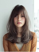 ダル 渋谷/表参道(DAL.)&nbsp;ミディアムレイヤー/ダブルカラー/ブリーチなし/モカベージュ