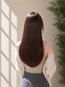 【繰り返すカラー・アイロンする人に】カット＋カラー＋水素UPTOGLOSS ￥13500