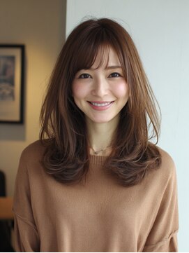 アクロスヘアーデザイン 武蔵小杉店(across hair design) ロングレイヤー