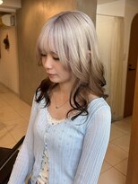 リアン(Lien) ケアブリーチ/デザインカラー/裾カラー/レイヤーカット