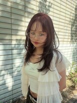 エウ(eu)&nbsp;レイヤーカットピンクベージュ
