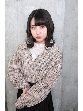 サロンドミルク 原宿(salon de MiLK) 【salon de MiLK 原宿】外ハネ×ゆるウェーブ