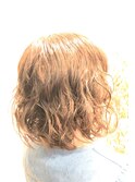 毛先軽やかふんわりボブスタイル♪
