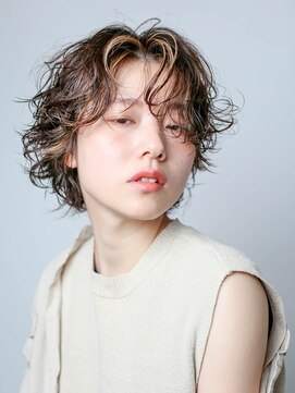 テトヘアー(teto hair) short［ウルフ・インナーデザインカラー・ウェーブ］4