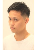 ノイセル 西本町(Noisyle)&nbsp;サマーカットツーブロックショートアップバングフェードカット