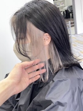 アフューズバイストゥー(Vfuse by StueW) インナーカラー/フェイスフレーム/ホワイト[倉敷][岡山]