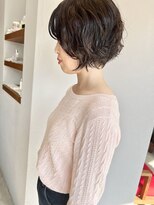 ジレ(giLet)&nbsp;くせ毛を活かしたショートボブ