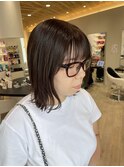 ボブカット/ナチュラルブラウン