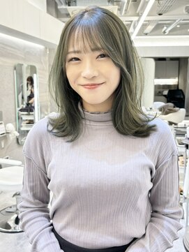 アナ ラーナ(Anna Lanna) 柔らかカーキグレージュ