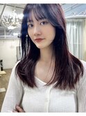 20代30代◎ふんわりレイヤーカット/韓国/くびれカット