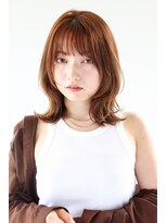 ヘアサロン ガリカ 表参道(hair salon Gallica)&nbsp;[河原塚七海]伸ばしかけも◎ふんわりくびれる垢抜けミディアム