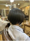 小顔丸みショート
