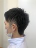 【学割U24】メンズ限定☆カット+眉カット　￥3000