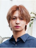 渋谷緩めシャドウパーマスパイラルパーマセンターパートウルフ