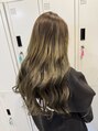 リゴ ヘアー(RIGO hair)&nbsp;艶々オリーブ！リタッチが伸びてても綺麗に馴染みます♪