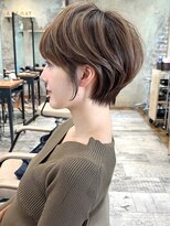 アフロート ルヴア(AFLOAT RUVUA)&nbsp;似合わせ ショート ボブ 30代 40代 小顔 新宿 ひし形 前上がり