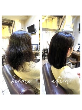 アックスピュア(axe pure) 癖毛もまとまるクラシカルカット