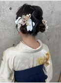 袴/ツインお団子
